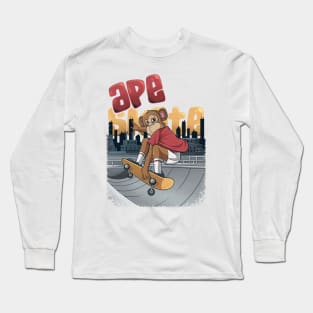 Ape Skate Long Sleeve T-Shirt